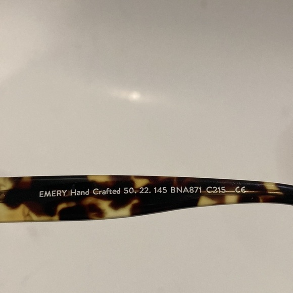 BAILEY Nelson EMERY Yellow Tortoise Glasses - Picture 9 of 13